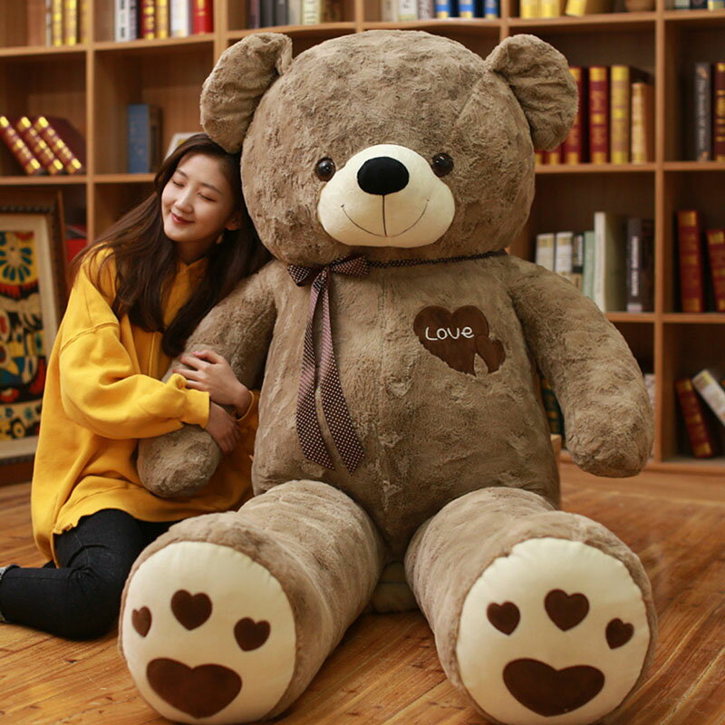 Bear - 【190cm】送料無料 ぬいぐるみ 全3カラー 熊 bear クマ ベア 大きい 抱き枕 クッション インテリア 子供 おもちゃ 動物 可愛い 彼女に ふわふわで癒される 柔らか 心地いい プレゼント ギフト 楽天海外通販