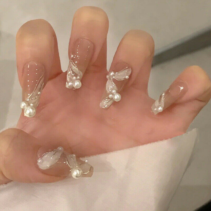 ネイルチップ ロング ネイルシール セルフネイル つけ爪 カラーネイル 貼るネイル 韓国 おうちネイル ジェルネイル アートチップ デザインチップ 付け爪 各種デザイン 結婚式 披露宴 成人式 ウエディング ブライダル 送料無料 楽天海外通販