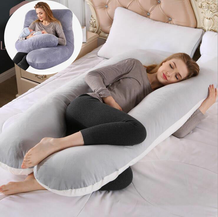 Nursing Cushion - 送料無料　抱き枕 妊婦 U型 だきまくら 授乳クッション U型 妊婦枕 腰枕 横向き寝 背もたれ 座りクッション 洗える 妊娠祝い プレゼント 出産祝い　楽天海外通販