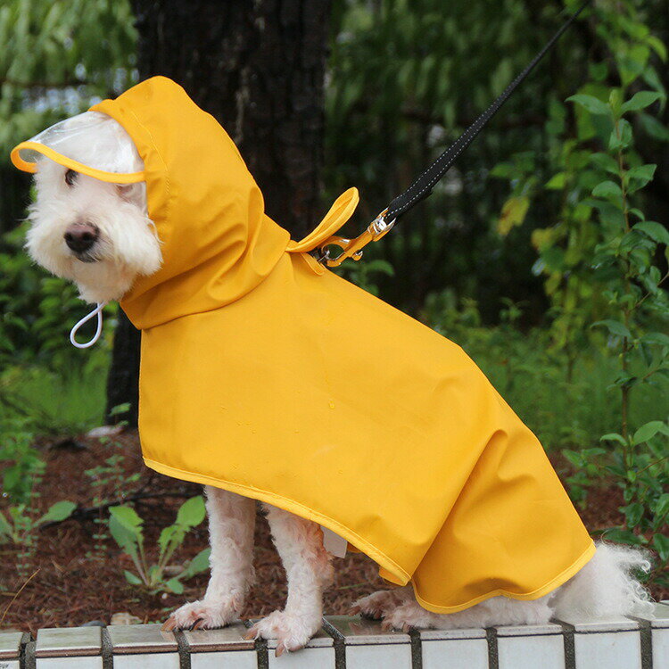 Rain Coat - 送料無料 犬 用 レインコート　雨具　着脱簡単 小型犬/中型犬/大型犬 ベッド 犬用品　帽子付き　ペット用品 通気 帽子付き 散歩用　楽天海外通販