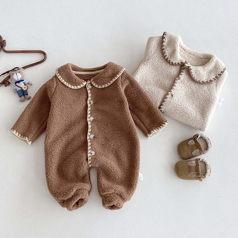 P-NEEDSの送料無料 ベビー服 ロンパース 秋冬 もこもこ 可愛い 新生児 子供 カバーオール 女の子 秋冬 出産祝い ロンパース 赤ちゃん ベビー服 防寒着 おくるみ 冬 退院 キッズ 男の子 女の子 冬 出産祝い ギフトセット キッズ アウター 秋冬部屋着 寝巻き 楽天海外通販｜アングル2