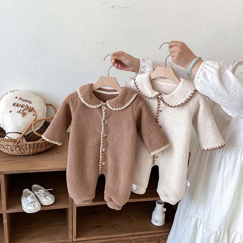 P-NEEDSの送料無料 ベビー服 ロンパース 秋冬 もこもこ 可愛い 新生児 子供 カバーオール 女の子 秋冬 出産祝い ロンパース 赤ちゃん ベビー服 防寒着 おくるみ 冬 退院 キッズ 男の子 女の子 冬 出産祝い ギフトセット キッズ アウター 秋冬部屋着 寝巻き 楽天海外通販｜アングル3
