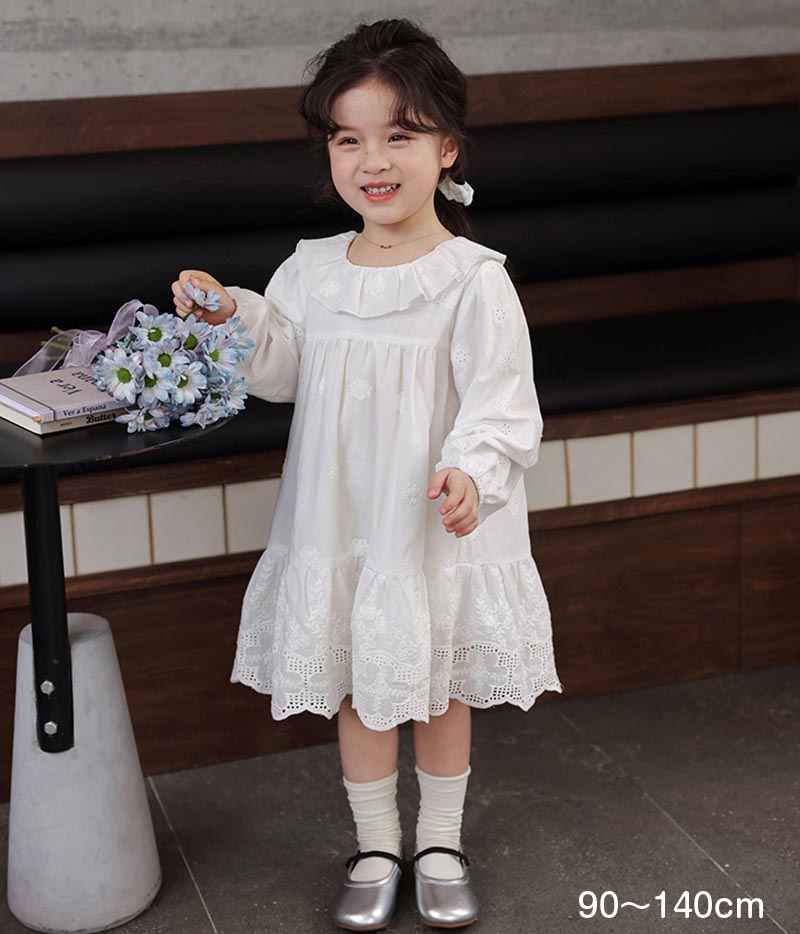 送料無料 レースワンピース 子供服 女の子 ワンピース 発表会 七五三 お受験 子ども ドレス フォーマル 結婚式 可愛い 通学 入学式 演奏会 ジュニア ワンピース ガールズ お揃い キッズ ワンピース 90/100/110/120/130/140cm 楽天海外通販