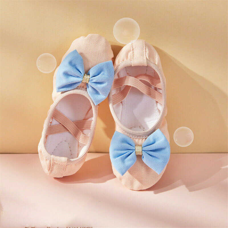 P-NEEDSの送料無料 バレエ シューズ 靴 子供用 キッズ ジュニア 女の子 新体操 バレエ用品 バレリーナ お洒落 かわいい 練習用 キャンバス 布 ゴムバンド バレエシューズ レッスン エレクトーン15cm〜24cm 発表会 衣装 子供 新体操 楽天海外通販｜アングル3