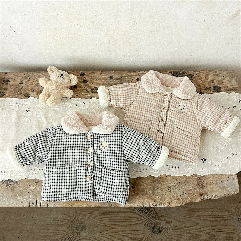 送料無料 ベビー服 中綿 コート キッズ 裏起毛 裏ボア ジャケット アウター 子供服 秋冬 赤ちゃん 新生児 長袖 防寒着 外出 カジュアル 人気 可愛い ジュニア 秋冬 プレゼント ギフト 撮影 出産お祝い 百日祝い お宮参り お食い初め ギフト 66 73 80 90 100cm 楽天海外通販