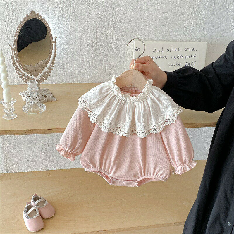Rakuten - 【送料無料】ロンパース 長袖 秋 春 女の子 女児 カバーオール スナップボタン ベビードレス 子供服 ベビー服 ガールズ 韓国風 可愛い 洋服 パジャマ キッズ 赤ちゃん 服 柔らかい 新生児 出産お祝い 百日祝い お宮参り お食い初め ギフト 66 73 80 90 100cm 楽天海外通販
