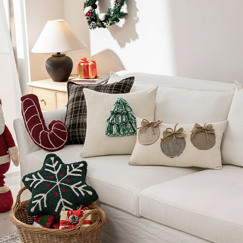 送料無料 クリスマス ぬいぐるみ クッションカバー 抱き枕カバー 30*50cm 45*45cm 座布団カバー Christmas 現代 背当てカバー角型 四角 無地 シンプル 高級感 背当て 在宅勤務 マルチカラー 一人暮らし 北欧 新築祝い ギフト 春夏 母の日 プレゼント 楽天海外通販