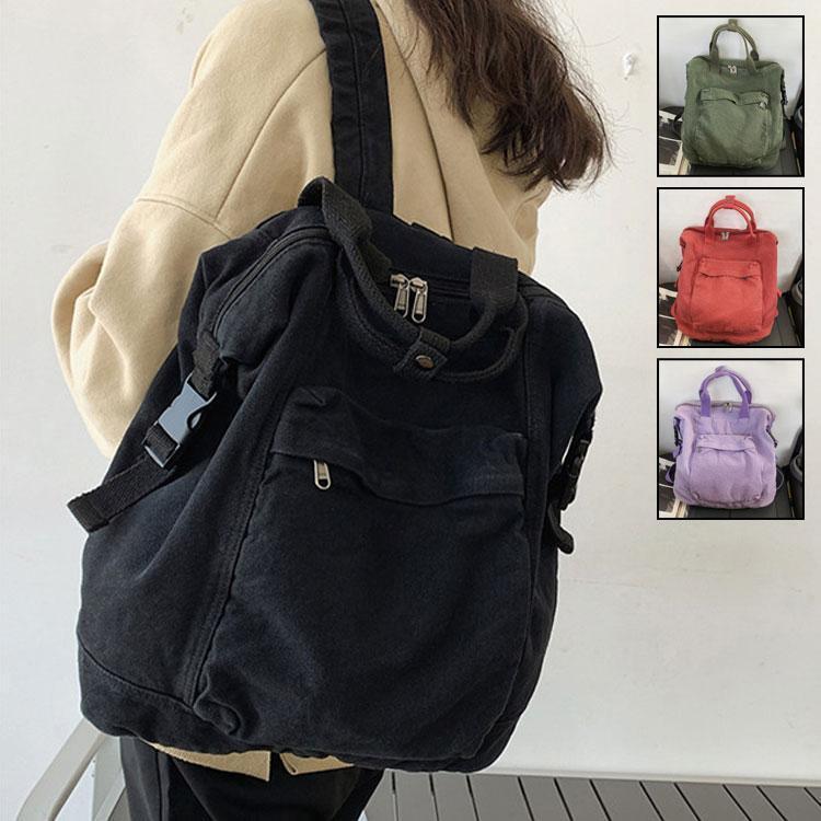 A, E, H, I, L, V, Y - リュック リュックサック レディース 帆布 マザーズバッグ ママバッグ 通学 通勤 おしゃれ ママリュック 女子 大容量 かわいい キャンバス コンパクト