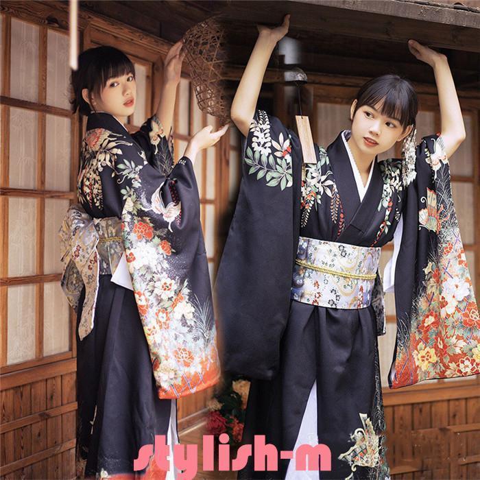 樂天商城 - 浴衣 レディース 花柄 和服 浴衣 女性用 浴衣 可愛い 和装 和風 着物 祭り 盆踊り プレゼント 花見 祭り 浴衣セット ゆかた