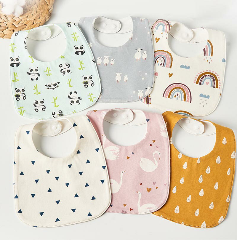 送料無料 スタイ よだれかけ ベビー 2枚セット 乳児 ベビー用品 女の子 男の子 涎掛け ビブ 前掛け 赤ちゃん 子供 シンプル 出産祝い 赤ちゃん かわいい キュート 出産祝い プレゼント ギフト 楽天海外通販 2