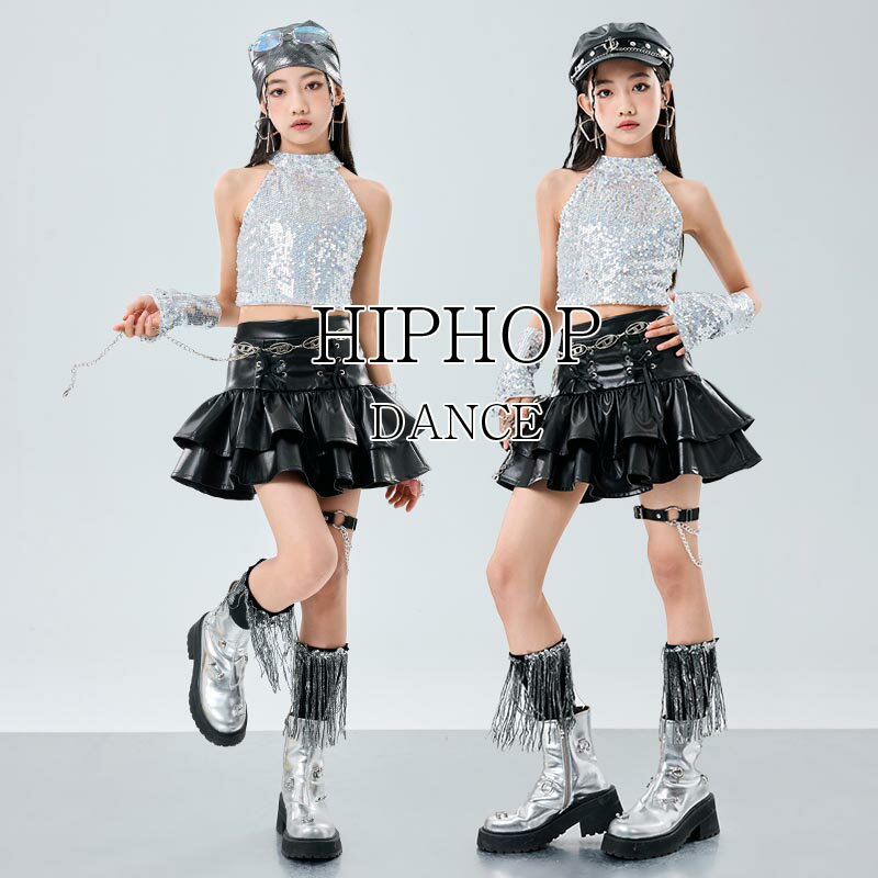 Rakuten - 送料無料 ダンスウェア 3点セット 5点セット ヒップホップ キラキラスパンコール ストリートダンス 女の子 男の子 HIPHOP 子供 成人 スポーツ おしゃれ かっこいい キッズ ジュニア ズボン ダンス衣装 長袖トップス カジュアル チーム 舞台 イベント 楽天海外通販