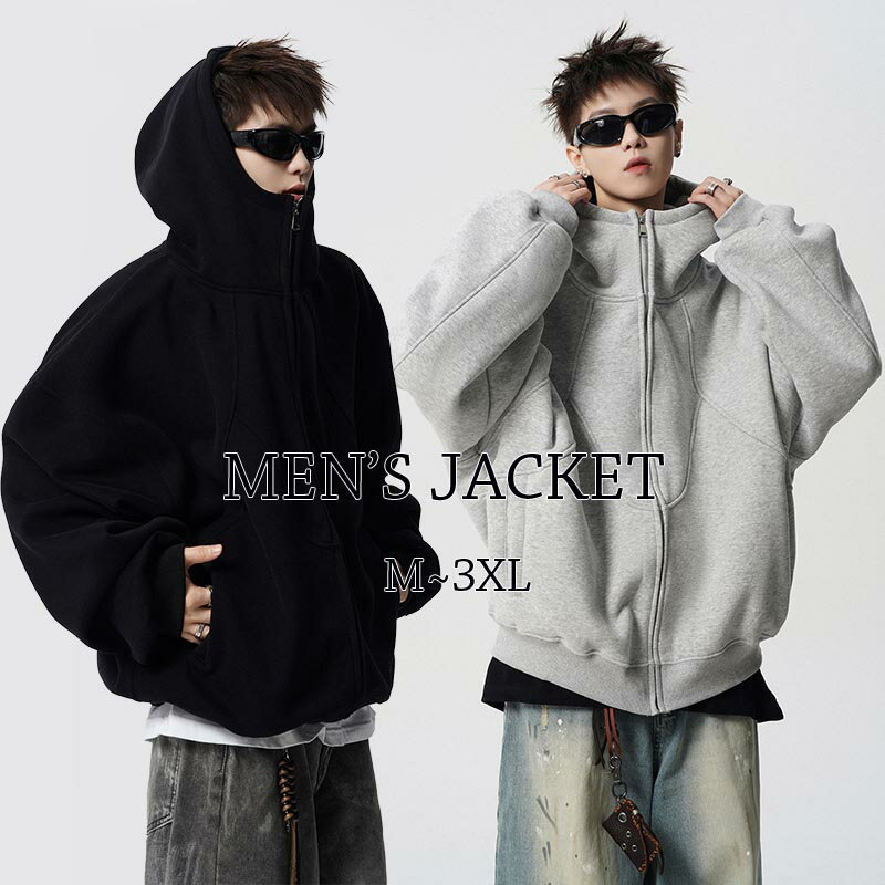 新品未開封・メンズ・パーカー・韓国・ブラック・Lサイズ 楽天市場】ジップパーカー 韓国（メンズファッション）の通販