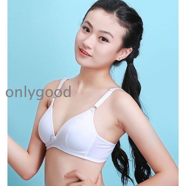 ジュニアブラ ブラジャー インナー 下着 タンクトップ ノンワイヤー 子ども用 キッ...