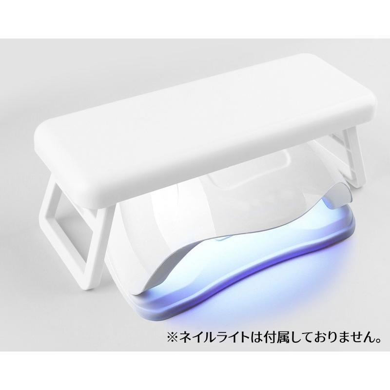 ネイル用アームレスト 折りたたみ式 ハンドレスト 腕置き 折り畳み ネイルサロン ...