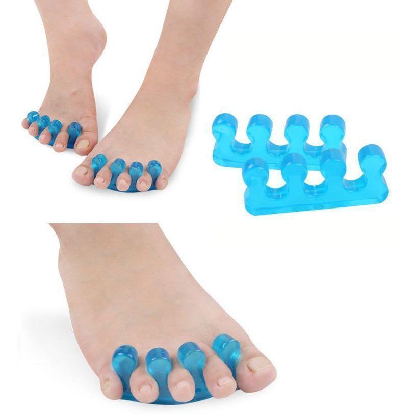 足指セパレーター つま先セパレーター 2個セット ストレッチ 広げる フットケア ネイル ペディキュア トゥセパレーター 伸縮 パッド 柔らか レディ tokits 都喜 3