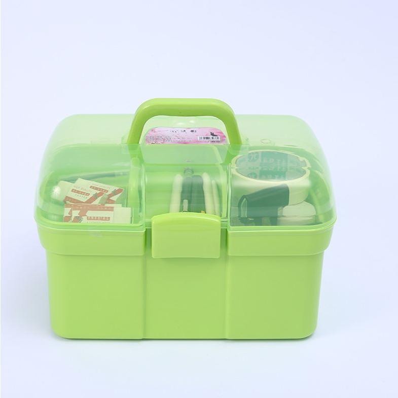 収納ケース 収納ボックス 小物入れ ボックス 持ち手付き ネイルグッズ 文具 小物 ...