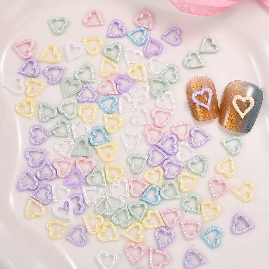 ネイルパーツ 50個セット ネイルアート セルフネイル デコレーション デコパーツ DIY ネイル用品 キラキラ かわいい おしゃれ tokits 都喜 2