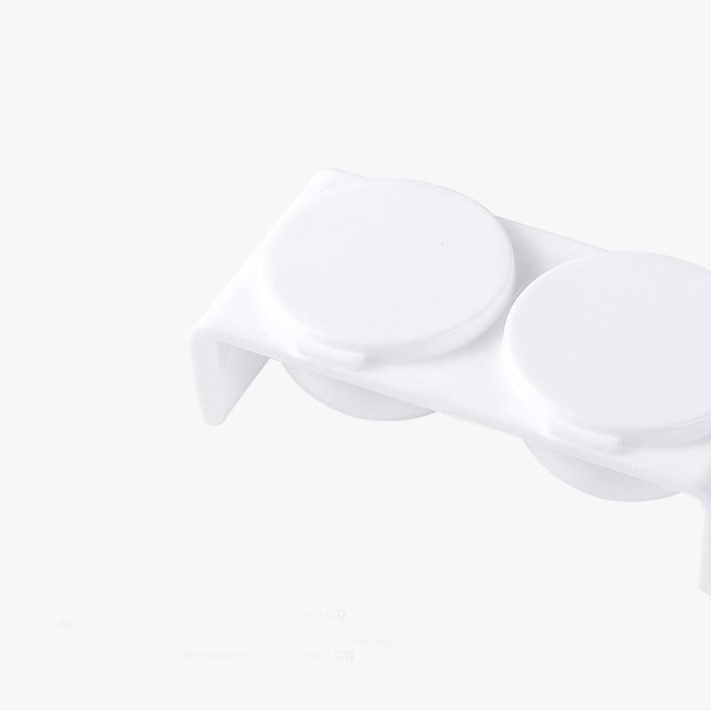 ダッペンディッシュ フタ付き ネイルアート用品 筆洗浄カップ 蓋付き 2連 ダブル ジェルネイル 筆洗い 水入れ リキッド 液体 アクリルネイル tokits 都喜 3