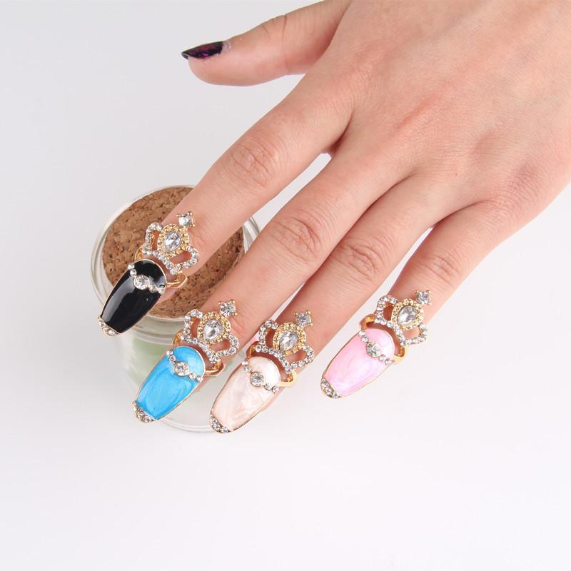 ネイルリング チップリング レディース アクセサリー 爪の指輪 フィンガー 指先用 ...