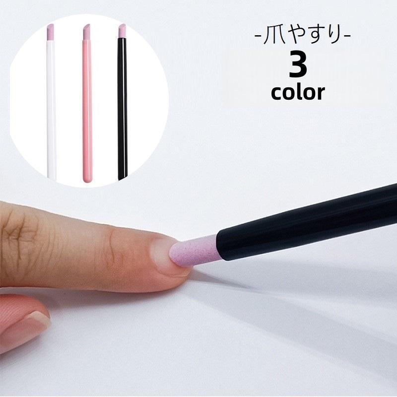 Nail file, nail buffer, nail care supplies, cuticle treatment, nail filing, stick type, pen type, easy to use, angled, tokits