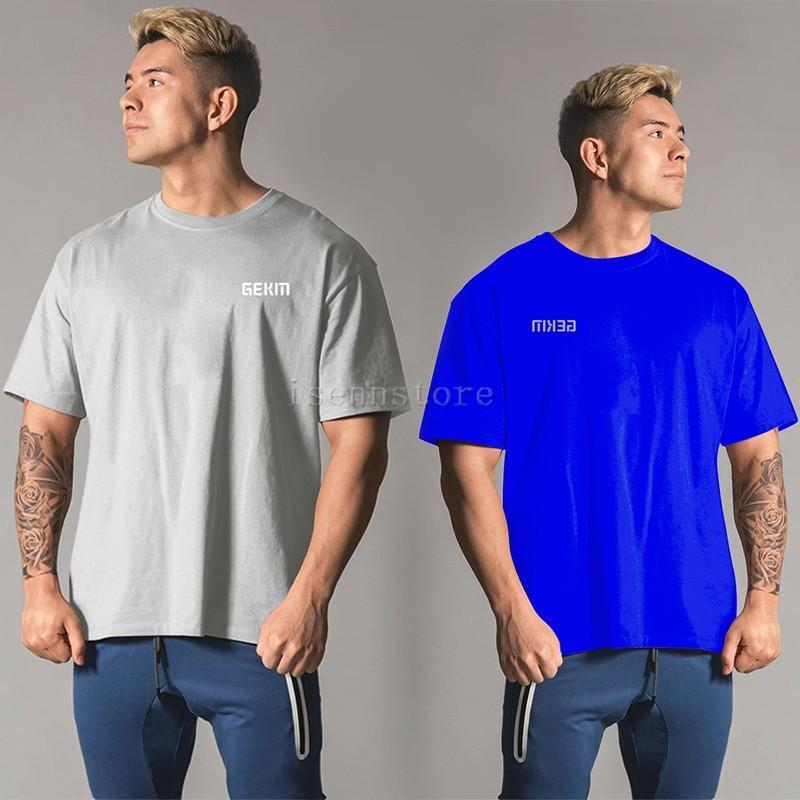 大きいサイズ ゆったり メンズ 半袖Tシャツ トップス トレーニング フィットネスウェア 普段着 部屋着 カジュアル 吸汗速乾 筋トレ 運動 スポーツウェア tokits都喜