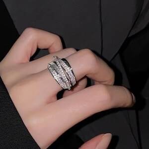 アクセサリー リング シルバー レディース パーティー 大人可愛い きれいめ シンプ...