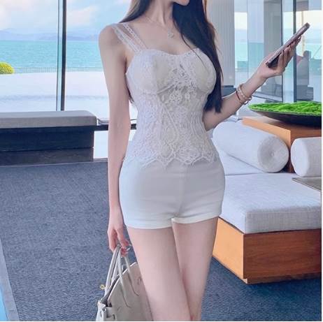 ショートパンツ ボトムス ハーフパンツ ハイウエスト 薄手 レディース かわいい 大人可愛い きれいめ 上品 こなれ感 シンプル カジュアル 主役級 存在感 個性的 韓国 オルチャン デート お出かけ ショートパンツ 脚長 スタイルアップ サイドファスナー スキニー ミニマル p-needs-10034237 P-NEEDS パッケージ画像