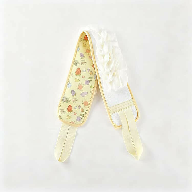 P-NEEDSの垢すりタオル 適度な硬さ 柔らか 2面構造 泡立ち 垢すりタオル 垢すり 美肌 あかすりタオル 長め レディース メンズ 子供 大人｜アングル2