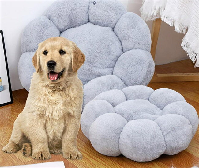 5色展開　直径40/55/65CM ペットハウス 丸型 花型 ペットベッド 犬ベッド 猫ベッド...