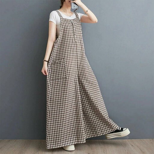 サロペット レディース ワイドパンツ ギンガムチェック オールインワン オーバーオール ワイド ロングパンツ おしゃれ オシャレ 大人 可愛い きれいめ ゆったり カジュアル シンプル 重ね着 ナチュラル ブラック 送料無料 サロペット レディース ワイドパンツ ギンガムチェック オールインワン オーバーオール ワイド ロングパンツ おしゃれ オシャレ 大人 可愛い きれいめ ゆったり カジュアル シンプル 重ね着 ナチュラル ブラック 送料無料