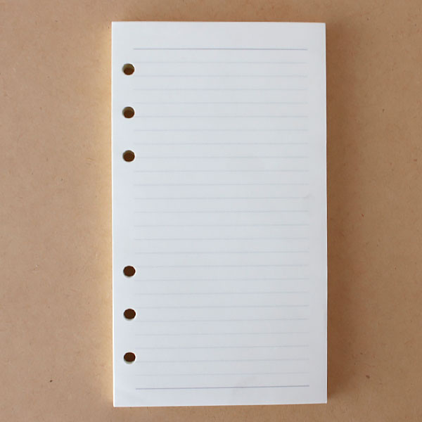 手帳 リフィル メモ etranger di costarica システム手帳 リフィル MEMO RULED ( バイブル 罫線メモ )／ アイボリー SBBRF-D-02 【 正規販売店 】.