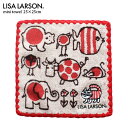 【 メール便5枚まで可 】 リサ ラーソン LISA LARSON ミニタオル 「 ベイビー マイキー 」 25×25cm パイルジャカード シェルメロー アップリケ刺繍 【 熨斗対応不可 】