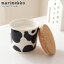 マリメッコ ( marimekko ) Unikko ( ウニッコ ) Scented キャンドル / ブラック×ホワイト　【 正規販売店 】【熨斗対応不可/メール便不可 】