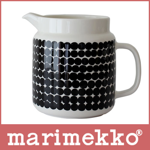 marimekko ( マリメッコ ) ピッチャー　ドット柄　 Siirtolapuutarha pitcher ( シィールトラプータルハ ) Rasymatto ( ラシィマット ).