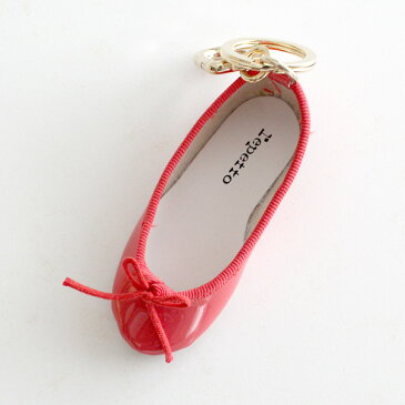 【 送料無料 】【正規販売店】 repetto ( レペット )【 MO436BV 】 チャーム Mini Cendrillon Key ring ( ミニ サンドリオン キーリング )/ Campari red(カンパリ レッド).