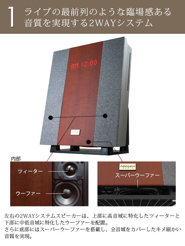 ANABAS audio ( アナバス オーデ...の紹介画像2