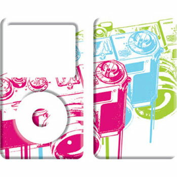 【ポイントUP中！】【送料無料】iPodケース アメリカ発！新感覚iPodカバー！iPodプロテクターI POD CLASSIC / 5世代(VIDEO)対応Gizmobies / ギズモビーズCameras on White(iPod classic/第5世代video用）. 【minami?kyusyu】