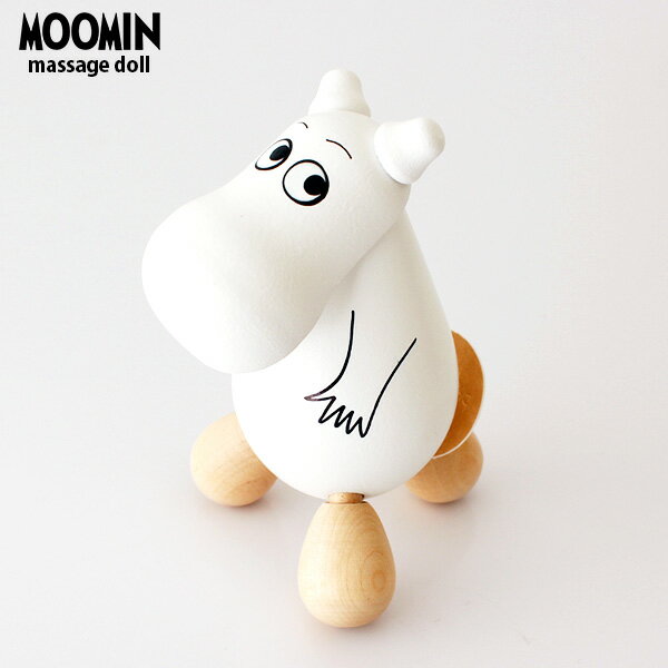 ムーミン ツボ押し MOOMIN PUULELUT ( プーレルット ) マッサージャー / ムーミントロール 木製 雑貨 置物 ツボ押し 健康 グッズ .