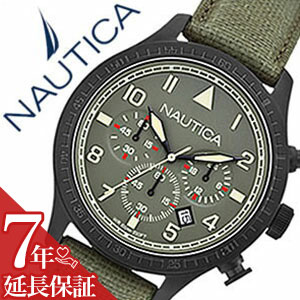 楽天腕時計ギフトのパピヨン【5年保証対象】ノーティカ腕時計 NAUTICA時計 NAUTICA 腕時計 ノーティカ 時計 クロノ クラシック スポーティ カジュアル BFD105 CLASSIC SPORTY CASUAL メンズ カーキ A18684G アナログ おしゃれ 通販 アメリカン ブランド 送料無料【FK2020_3】