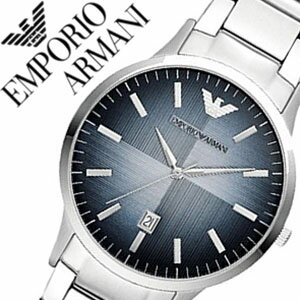 [当日出荷] エンポリオアルマーニ 時計 EMPORIOARMANI 腕時計 エンポリオ アルマーニ EMPORIO ARMANI アルマーニ時計 アルマーニ arumani クラシック Classic メンズ ブルー AR2472 人気 新作 ブランド ビジネス プレゼント ギフト シルバー エンポリ 送料無料