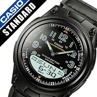 カシオ腕時計 CASIO時計 CASIO 腕時計 カシオ 時計 スタンダード STANDARD ANA-DIGI メンズ ブラック AW-80V-1B 人気 ブランド 防水 ブラック アナデジ チプカシ チープ カシオ 高校生 おしゃれ アラビア数字 文字盤 見やすい 父の日 ギフト