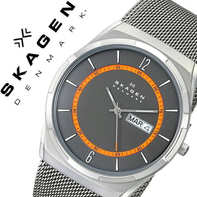 スカーゲン SKAGEN 腕時計 スカーゲン 時計 SKAGEN 時計 スカーゲン 腕時計 メンズ グレー SKW6007 人気 新作 ブランド 防水 ステンレス ベルト シルバー フォーマル 送料無料