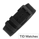 【送料無料】ティッドウォッチズ 時計ベルト TIDWatches ティッド ウォッチズ TID Watches 腕時計ベルト クヴァドラ Kvadrat Twain wristbands メンズ レディース TID-BELT-COAL 替えバンド 交換用 替えベルト 付け替え 交換 ベルト 革 レザー ストラップ