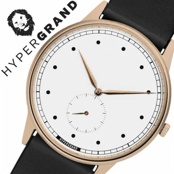 Rakuten - ハイパーグランド 腕時計 HYPERGRAND 時計 ハイパー グランド 時計 HYPER GRAND 腕時計 シグネチャー クラシックレザー SIGNATURE CLASSIC LEATHER メンズ レディース ホワイト CWSGRWBLK [ カジュアル ファッション おしゃれ シンガポール 替えベルト時計 ][ ]【FK2020_3】