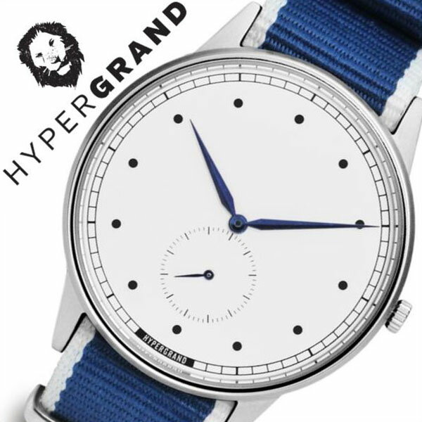 樂天商城 - ハイパーグランド 腕時計 HYPERGRAND 時計 ハイパー グランド HYPER GRAND シグネチャー ナトー SIGNATURE NATO メンズ レディース ホワイト NWSGSWBLUE [ カジュアル ファッション オシャレ シンガポール 替えベルト時計 ][ ]【FK2020_1】