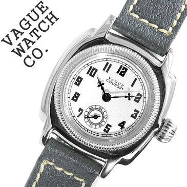 ヴァーグウォッチ 腕時計 VAGUEWATCH Co. 時計 ヴァーグ　ウォッチ 時計 VAGUE WATCH Co. 腕時計 クッサン COUSSIN レディース ホワイト CO-S-002 バードウォッチ バーグウォッチ 人気 ブランド アンティーク レザー 革 グレー シルバー プレゼント ギフト 送料無料