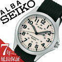 セイコー アルバ 腕時計（メンズ） 【延長保証対象】セイコー アルバ 腕時計 SEIKO ALBA 時計 セイコーアルバ SEIKOALBA アルバ時計 アルバ腕時計 メンズ ホワイト AQPK401 プレゼント NATO ベルト 正規品 アナログ スタンダード ブラック アイボリー シルバー