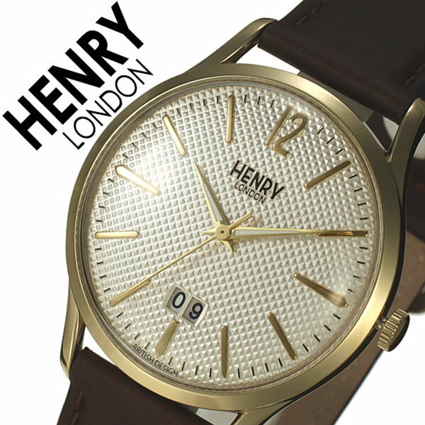 ヘンリーロンドン 時計 HENRYLONDON 時計 ヘンリー ロンドン 腕時計 HENRY LONDON 腕時計 ウェストミンスター WESTMINSTER メンズ ホワイト HL41-JS-0016 人気 ブランド アンティーク ペア ペアウォッチ シンプル 革 レザー ベルト プレゼント ブラウン ゴールド 父の日