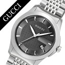 グッチ 腕時計 グッチ 腕時計 GUCCI 時計 グッチ 時計 GUCCI 腕時計 Gタイムレス G Timeless メンズ ブラック YA126402 人気 ブランド 防水 高級 プレゼント ギフト メタル ベルト シルバー 送料無料