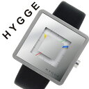 ヒュッゲ 腕時計 HYGGE 時計 ヒュッゲ 時計 HYGGE 腕時計 2089 メンズ レディース シルバー HGE020007 正規品 人気 ブランド 防水 革 レザー ペアウォッチ ユニセックス デザイナーズウォッチ ファッション ブラック ギフト 送料無料